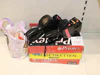 Twee prijstangen met rollen