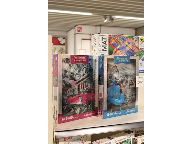 Twee puzzels clementoni platinumcollectie. - afbeelding 2 van  2
