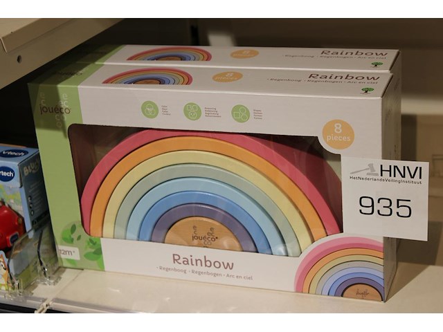 Twee regenbogen joueco. - afbeelding 1 van  1