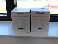 Twee smarttouch lampspeakers nieuw in doos