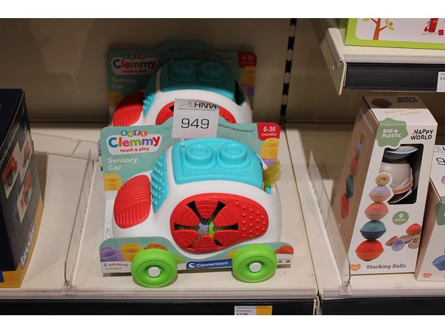 Twee speelwagens clemmy clementoni. - afbeelding 1 van  2