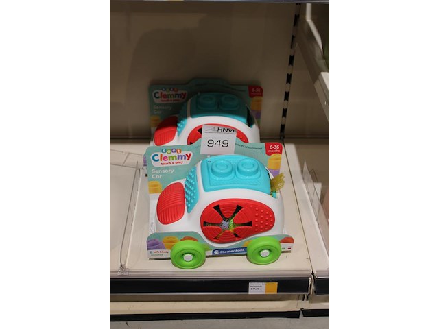 Twee speelwagens clemmy clementoni. - afbeelding 2 van  2