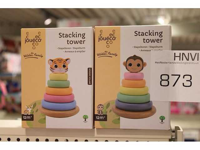 Twee stapeltorens joueco. - afbeelding 1 van  1