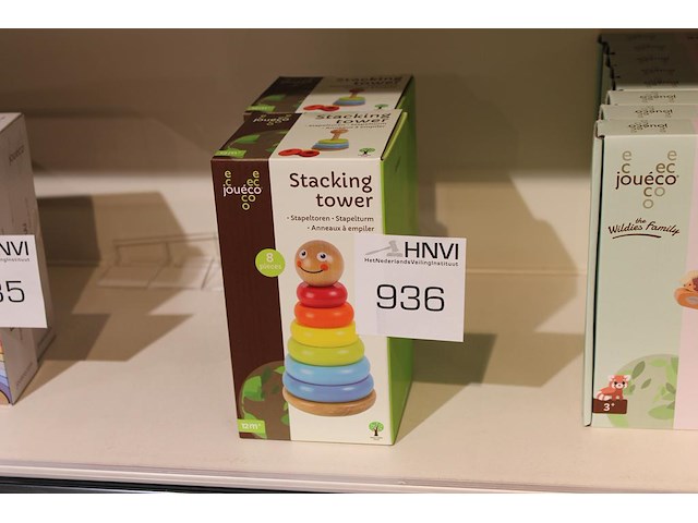 Twee stapeltorens joueco. - afbeelding 1 van  2