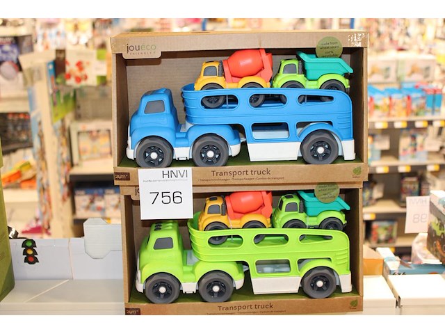 Twee transportwagens youeco. - afbeelding 1 van  2