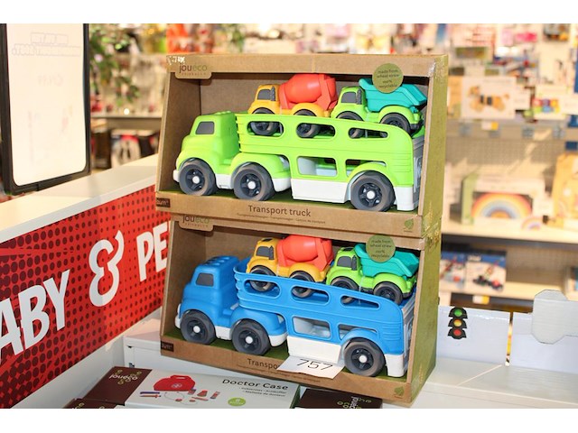 Twee transportwagens youeco. - afbeelding 1 van  1