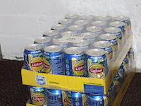 Twee trays met lipton tea sparkling. tht 11-2026. - afbeelding 2 van  2