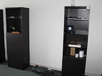 Twee wandkasten met afmeting 60 x 39 x 192 cm. let op: exclusief inhoud en staat op 1e etage. - afbeelding 1 van  3