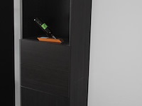Twee wandkasten met afmeting 60 x 39 x 192 cm. let op: exclusief inhoud en staat op 1e etage. - afbeelding 2 van  3