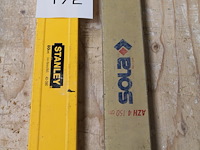 Twee waterpassen 80 en 180 cm. - afbeelding 3 van  3