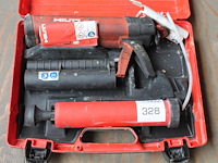 Tweecomponenten kitspuit hilti in koffer. - afbeelding 1 van  2