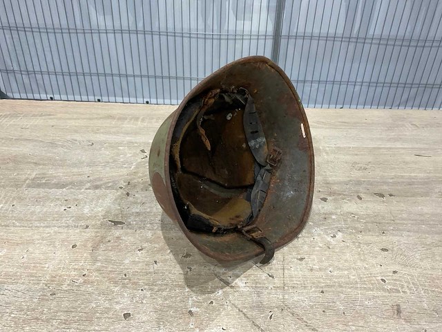 Tweede wereldoorlog helm nl - afbeelding 5 van  5