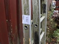 Tweedelige ladder met 2x 14 treden. - afbeelding 3 van  3