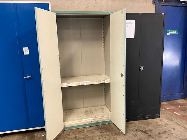 Tweedeurs archiefkast (2x) - afbeelding 3 van  3