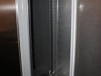 Tweedeurs rvs horeca koeling afinox 14 artic. afmeting 147 x 83 x 210 cm. bouwjaar onbekend. - afbeelding 3 van  4