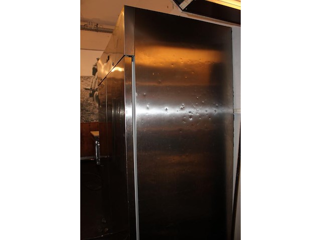 Tweedeurs rvs horeca koeling afinox 14 artic. afmeting 147 x 83 x 210 cm. - afbeelding 3 van  5