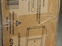 Tweedeurs wandkast hbm kh13101. - afbeelding 3 van  3
