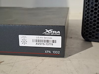 Tweekanaals audio-eindversterkers, extron, xpa 1002, met 2x opbouwluidspreker, extron sm 26 speedmount - afbeelding 3 van  7
