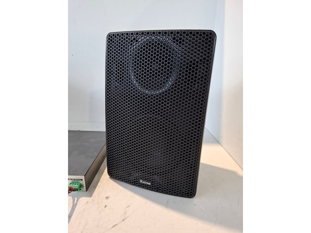 Tweekanaals audio-eindversterkers, extron, xpa 1002, met 2x opbouwluidspreker, extron sm 26 speedmount - afbeelding 4 van  6