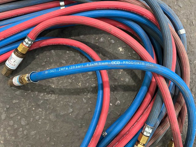 Tweelingsslang autogeenslang acetyleen zuurstof - afbeelding 6 van  9
