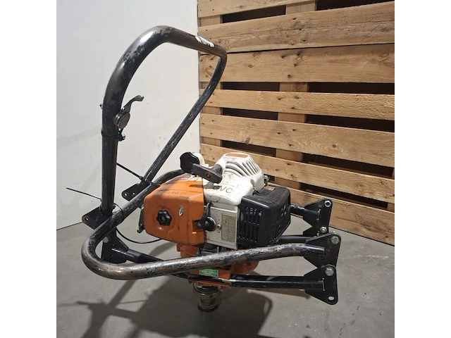Tweepersoons grondboor, stihl, bt360, oranje - afbeelding 1 van  8