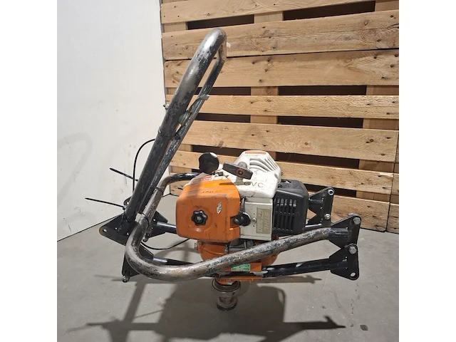 Tweepersoons grondboor, stihl, bt360, oranje - afbeelding 2 van  8
