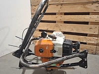 Tweepersoons grondboor, stihl, bt360, oranje - afbeelding 2 van  8