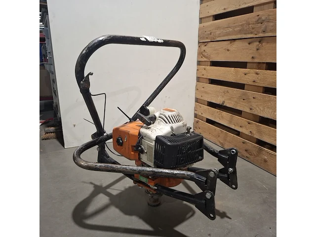Tweepersoons grondboor, stihl, bt360, oranje - afbeelding 3 van  8