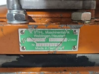 Tweepersoons grondboor, stihl, bt360, oranje - afbeelding 7 van  8