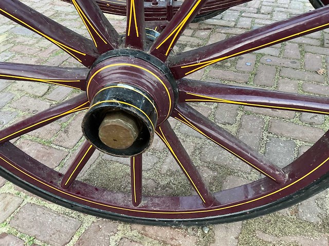 Tweespan spider koets - afbeelding 16 van  26