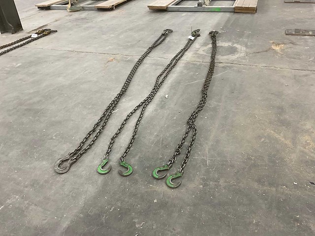 Tweesprong hijsketting 300 cm (3x) - afbeelding 1 van  4