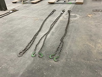 Tweesprong hijsketting 300 cm (3x) - afbeelding 1 van  4