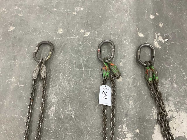 Tweesprong hijsketting 300 cm (3x) - afbeelding 4 van  4