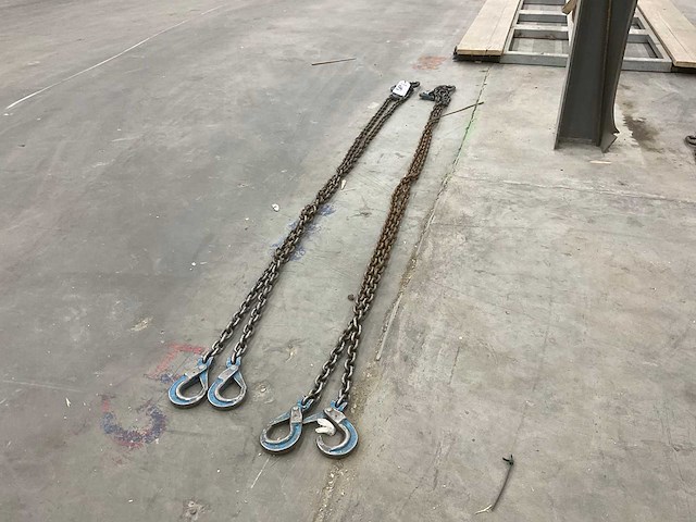 Tweesprong hijsketting 320 cm (2x) - afbeelding 1 van  4