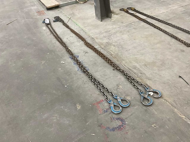 Tweesprong hijsketting 320 cm (2x) - afbeelding 2 van  4