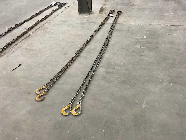 Tweesprong hijsketting 320 cm (2x) - afbeelding 1 van  3