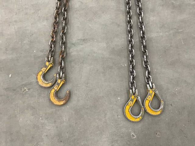 Tweesprong hijsketting 320 cm (2x) - afbeelding 2 van  3