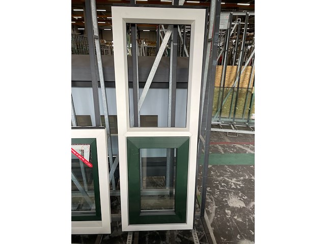 Tweevaks kozijn kömmerling, trend, 6009/9010 - afbeelding 1 van  1