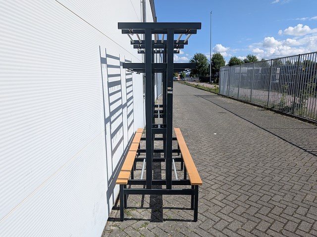 Tweezijdige vrijstaande garderobebank - afbeelding 9 van  10