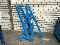 Twin busch verrijdbare hydraulische werkplaatskraan - afbeelding 1 van  3