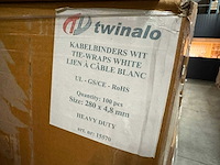 Twinalo kabelbinders/tie-wraps (500x) - afbeelding 1 van  1
