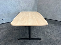 Twinform - elektrische zit/sta wigvormige vergadertafel 280 cm - afbeelding 6 van  16