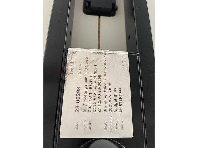Twinform - / narbutas 9p wigvormige vergaderset 320cm - afbeelding 2 van  23