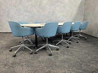 Twinform - / narbutas 9p wigvormige vergaderset 320cm - afbeelding 12 van  23