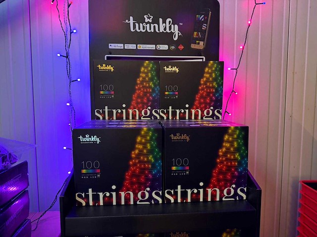 Twinkly kerstverlichting / buitenverlichting (32x) - afbeelding 2 van  5