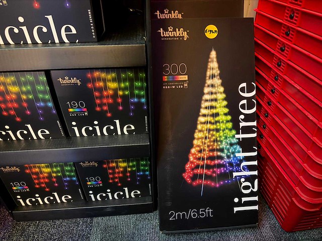 Twinkly kerstverlichting / buitenverlichting (32x) - afbeelding 5 van  5
