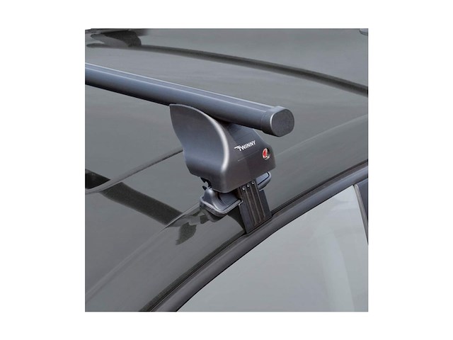 Twinnyload dakdragerset staal s31 pasklaar voor audia4/scenic/megane zwart - afbeelding 4 van  6