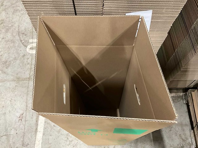 Twinpack kartonnen verzenddoos - 30x30x100cm (3300x) - afbeelding 2 van  8