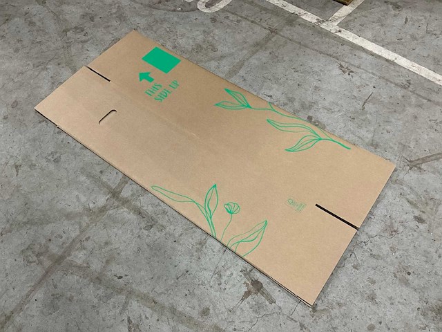 Twinpack kartonnen verzenddoos - 30x30x100cm (3300x) - afbeelding 3 van  8