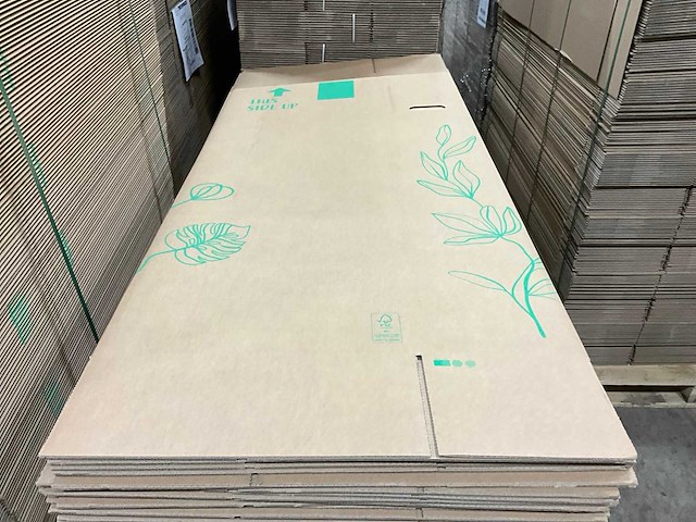 Twinpack kartonnen verzenddoos (1820x) - afbeelding 2 van  5